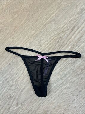 Native Intimates Mesh Thong Panty M